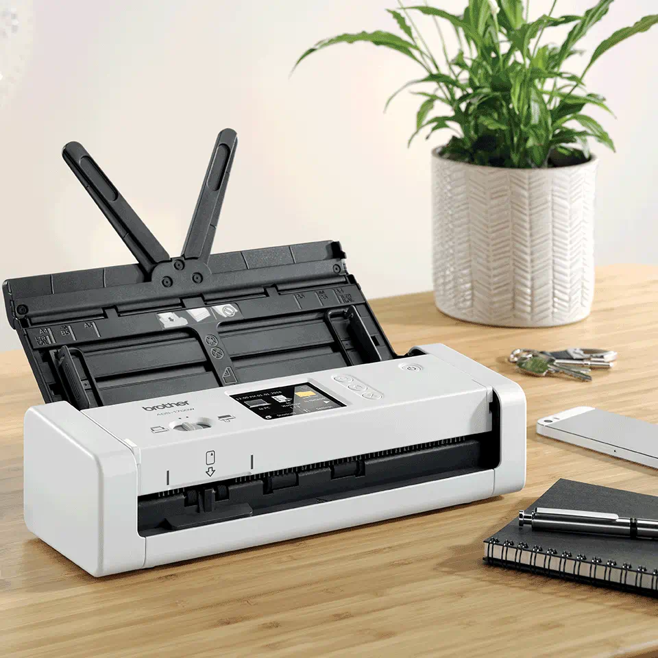 Scanner de documents compact, recto-verso, 25 pm/50 ipm, chargeur ADF 20  f., réseau, Wi-Fi, Wi-Fi Direct