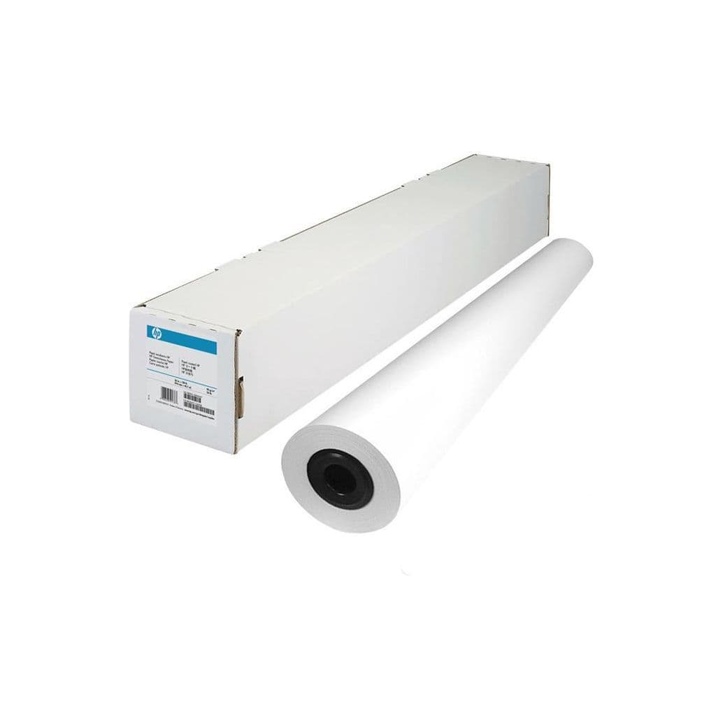 Papier couché mat - 90 g - blanc - rouleau 914 mm x 91 m